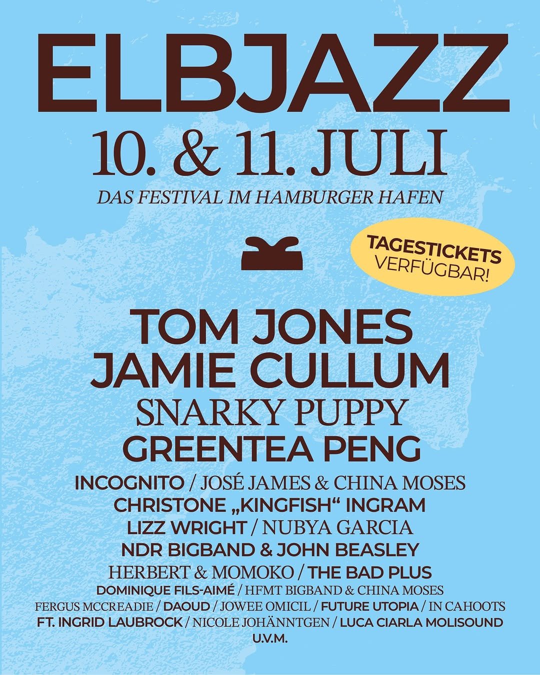 ELBJAZZ 2026 lineup poster