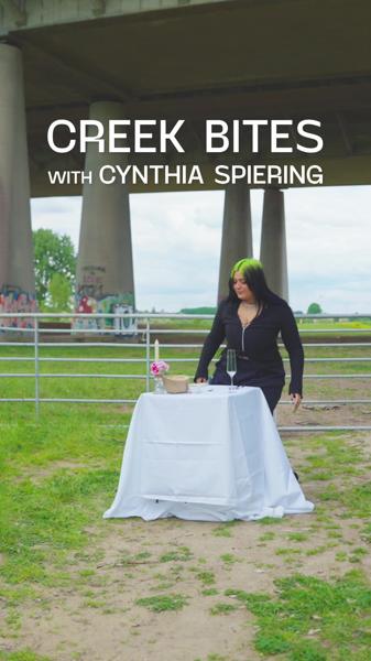 @Cynthia Spiering sits down and gives us exactly what we hoped for: chaotic cat 