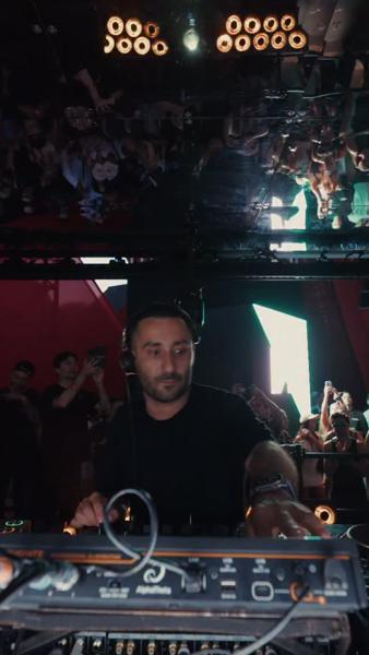 Joseph Capriati took over the main stage yesterday with a standout Techno set, s