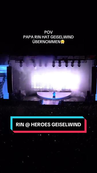 @RIN hat Geiselwind kurz schlafen gelegt๐ค #heroesfestival #geiselwind