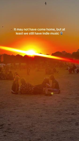 It may not have come home THIS time, but at least we still have indie music 🎙️ 