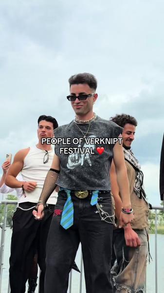 We are so back! Serving looks all weekend at Verknipt Festival ❤️‍🔥 #verknipt #