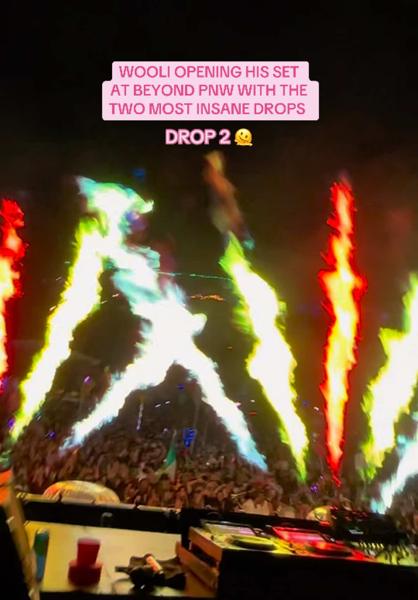 SAY @Wooli 🤯 #beyondpnw #beyondwonderland #edmtiktok #ravetok 
