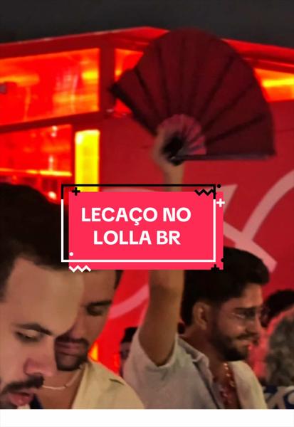 Sentiu a brisa daรญ?? ๐ชญ๐คฃ #LollaBR #Lollapalooza #Leque #Festivalnotiktok #Lolla