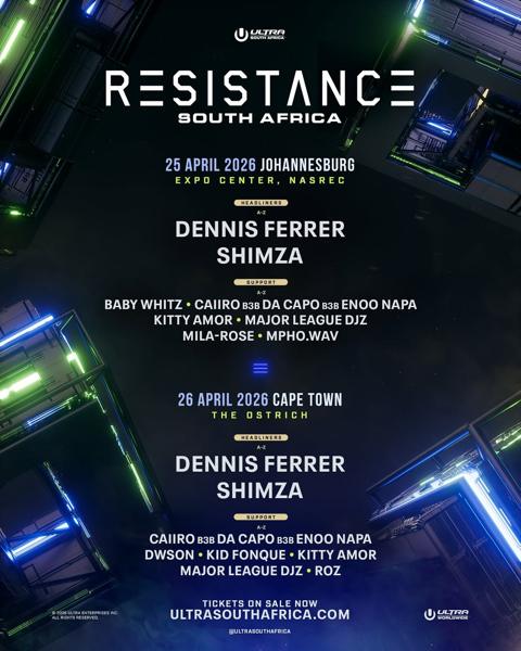 @resistance South Africa is here.🇿🇦⚡️A realm where time dissolves, and rhythm 