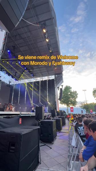 Se viene remix de Welcome 
con Morodo y Fyahbwoy💿💫

NIKONE filtra su próximo r