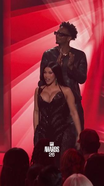 Another one 🏆 @Cardi B takes home Best Female Hip Hop Artist at the #BETAwards