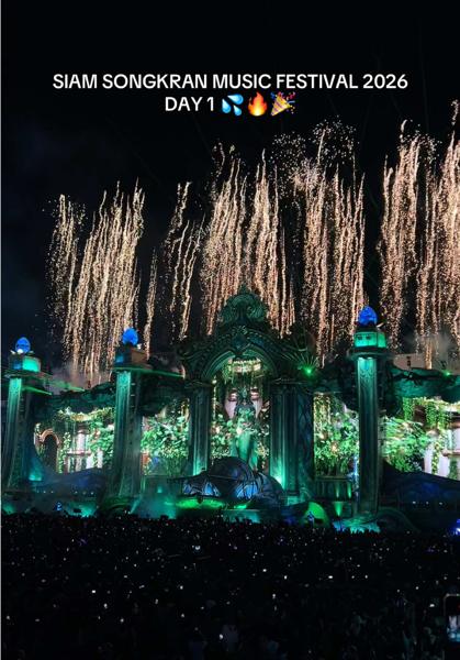 Chang Songkran presents SIAM Songkran Music Festival 2026

DAY 1 WENT OFF 💦🎉

