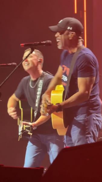 Core C2C 2026 memory: @scottymccreery surprising us with @dariusrucker + Wagon W