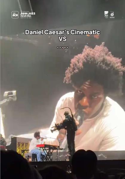 Turns out Daniel Caesar is good at being both in front of and behind the camera