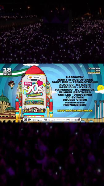 ¡Cuenta atrás para viajar en el tiempo Córdoba! 📅 18 de julio 🌃 Horario de noc