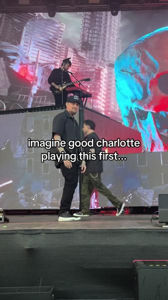 @Good Charlotte just kicked things off with a bang at slam dunk north #sdf26 #go