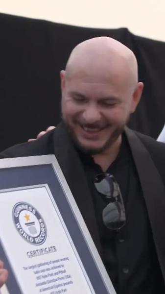 WE DID IT, BALD-E’S!!! 🏆🌎

We officially set the @guinnessworldrecords title f