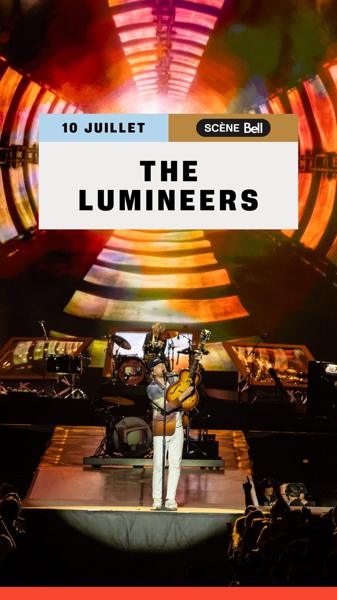 @thelumineers
Scène @bell_francais | @plaines_dabraham
10 juillet 2026
🎥 @no