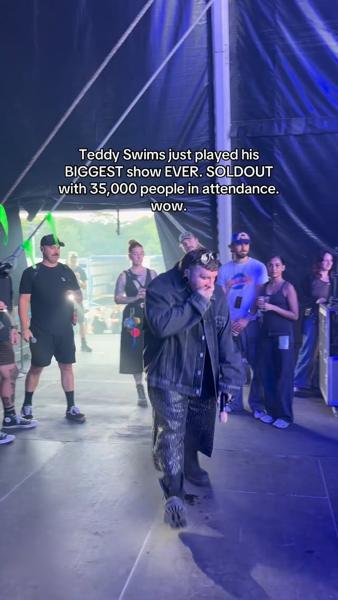SOLDOUT 35,000 PEOPLE. THE BIGGEST TEDDY SWIMS SHOW TO DATE IN CARDIFF, WALES. W