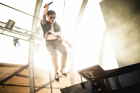 @jamiecullum im Sonnenuntergang? Kein Problem! Was fรผr eine mitreiรende Show von