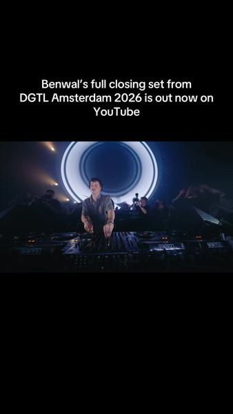 Strap in. @Benwal’s full DGTL closing set is out now on YouTube 

#DGTL #Benwal 