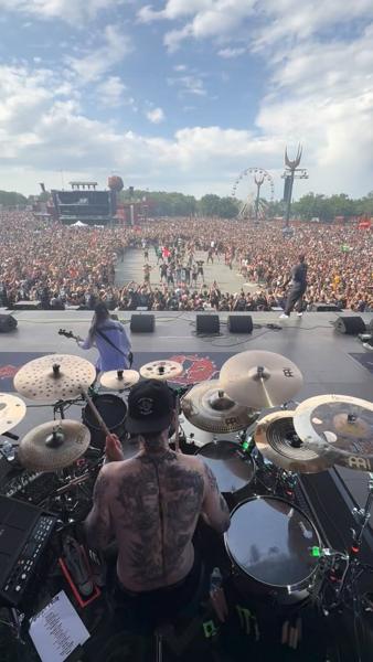 HELLFEST
The Gates of Hell officially opened this time, best crowd on the plan