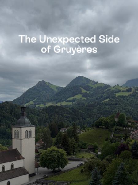 A medieval town with a legendary sci-fi surprise. 🫕🎬
Most people know Gruyères