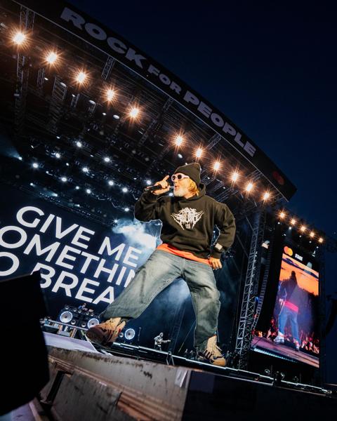 LIMP BIZKIT na #RockforPeople2026! 🎤🤘

📸 @vojtechmervart 

#jeduRFP #rockforp