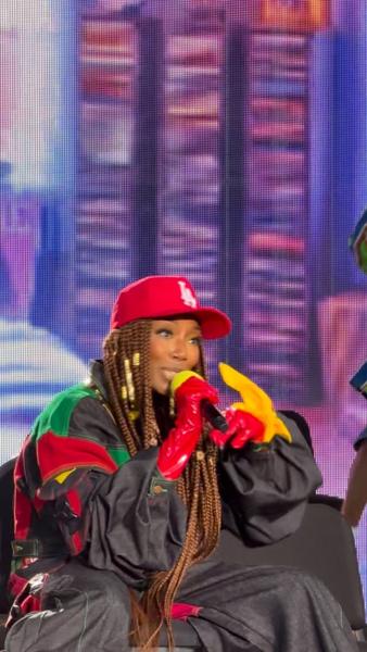 @brandy on the AT&T Stage