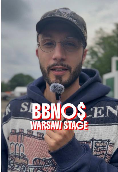 @bbno$ dziś na Warsaw Stage ✨ #bbnomoney #warsaw #owf #viral #dc 
